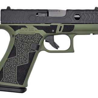 GLOCK 43X C4 KAVORKA 9MM OD GREEN 3.4IN BARREL OR 10RD UX4350204FRKVGR