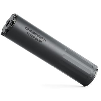 BOSS CHAIRMAN K – 5/8X24- STANDARD END CAP 7.62 COMPACT DUTY RATED SILENCER STAINLESS NITRIDED CORE STANDARD END CAP NON-GAS BLOWBACK ACTION (BOLT GUN PISTON ETC) CK-15060-762-SS-58-SE-BLK