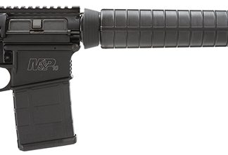 Smith & Wesson 811308 M&P10 Optic Ready 308/7.62x51mm NATO 20+1 18″ Armornite Barrel, Matte Black Receiver, Black 6 Position Stock & Polymer Grip, Ambidextrous Manual Safety