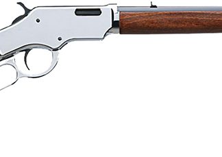 Taylors & Company 550223 Uberti Scout 22 LR Caliber with 14+1 Capacity, 19″ Blued Barrel, Chrome-Plated Metal Finish & Walnut Stock Right Hand (Full Size)