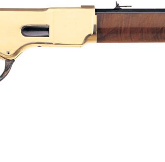 Taylors & Company 550190 1866 45 Colt (LC) Caliber with 10+1 Capacity, 20″ Blued Octagon Barrel, Brass Metal Finish & Walnut Stock Right Hand (Full Size)