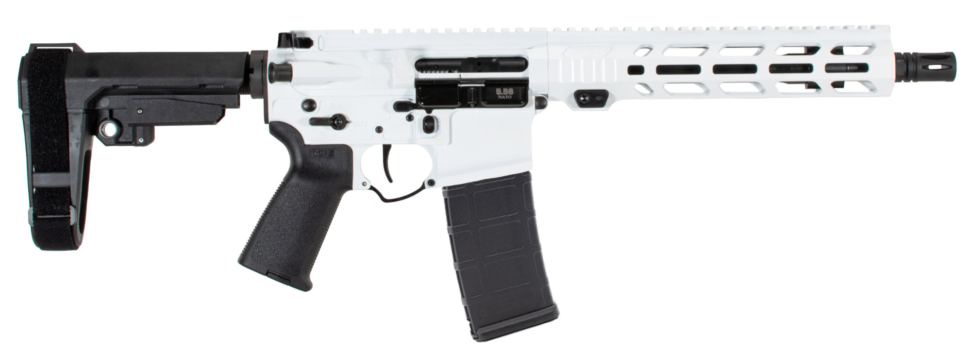 APF 5.56 PISTOL 2.0 10.5 WHITE MLOK
