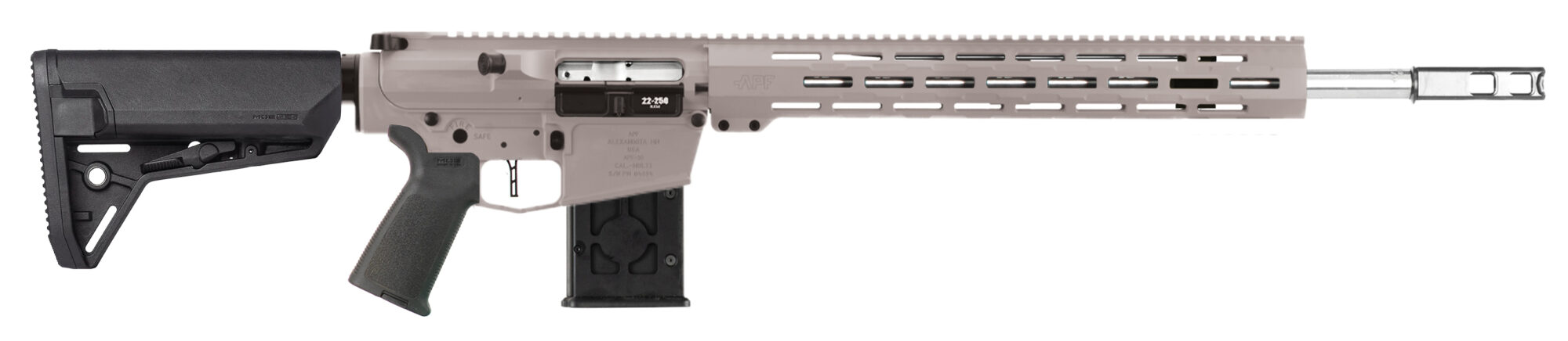 APF DMR 2.0 22-250 BULL SHARK 22 MLOK SL-S