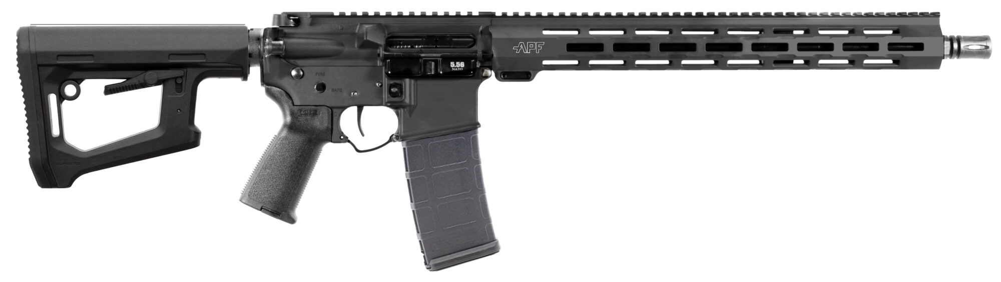 APF 5.56 NATO FURY 16 BLK MLOK