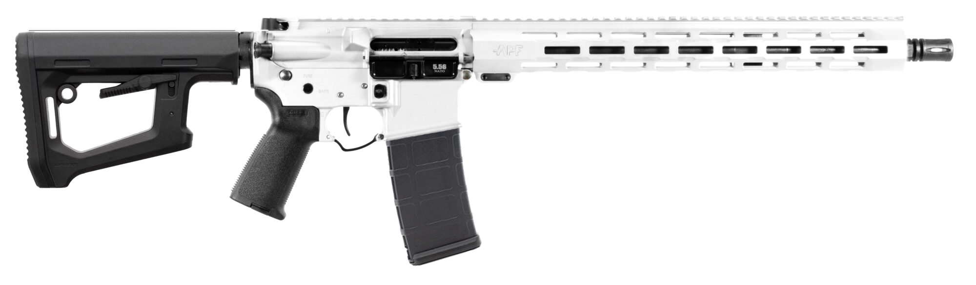 APF 5.56 NATO FURY 16 WHITE MLOK