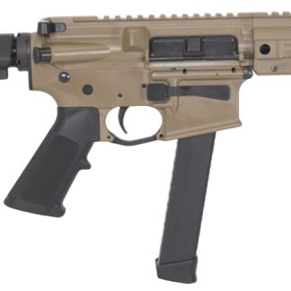 BRIGADE BM-9 9MM 8.5 FDE SBA3 MLOK MINI CAN