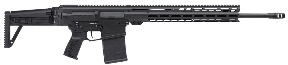 CMMG DISSENT MK3 6.5CREED 20 ARMOR BLACK