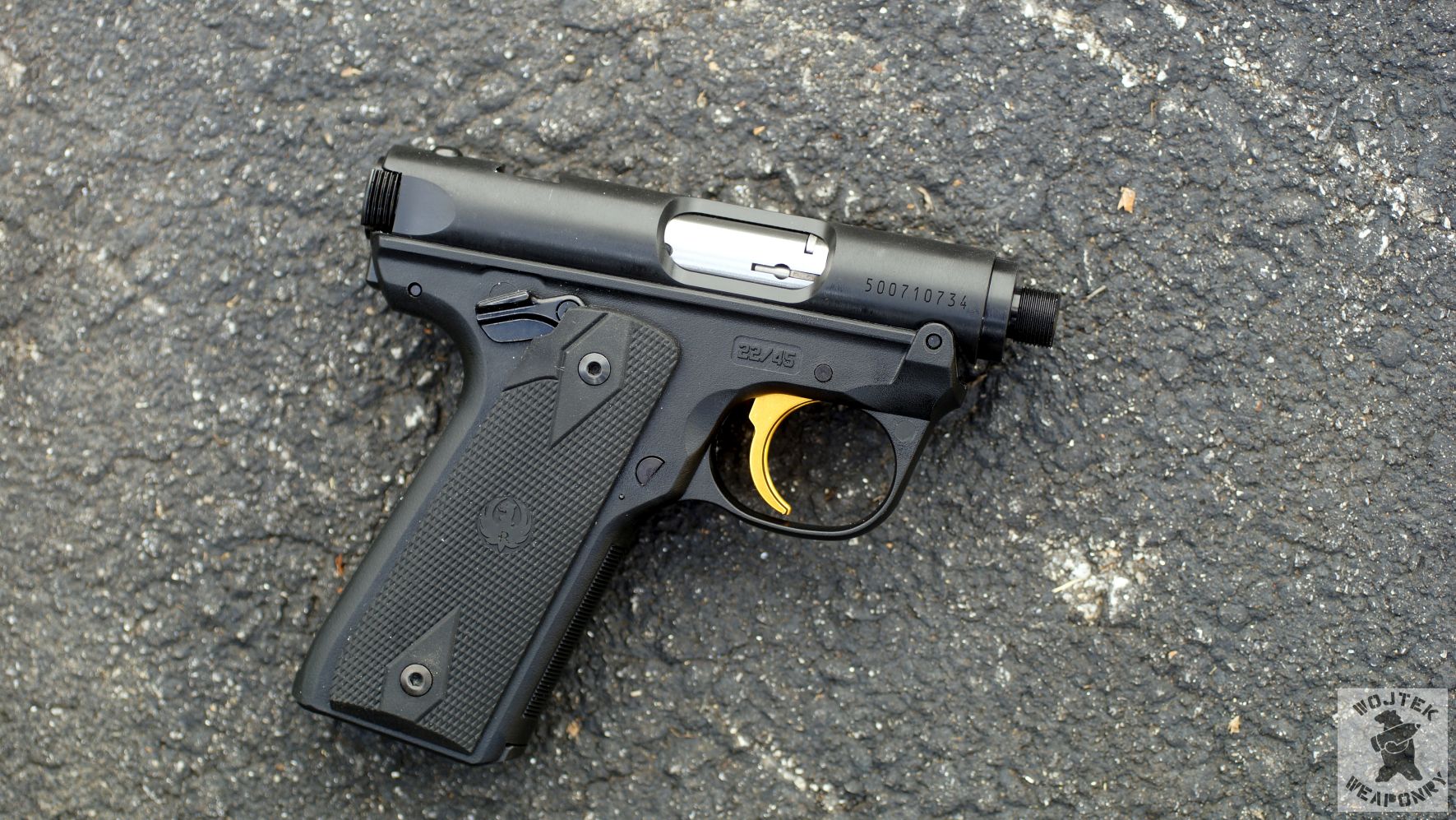 Ruger MK IV 22/45 “Assassin” Pistol, 2″ Barrel