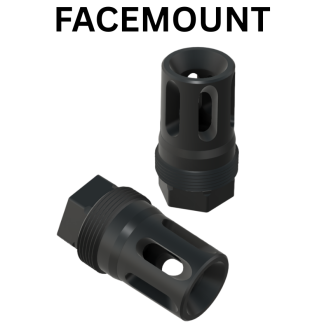 Comstock Facemount – Compact Flash Hider (1/2-28) Plan-B Suppressor Mount