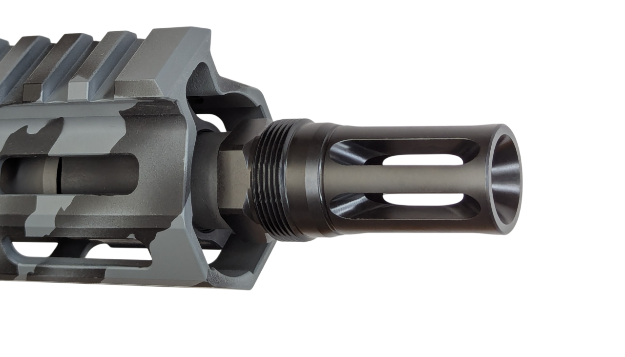 Comstock Full Size Flash Hider (5/8-24) Plan-B Suppressor Mount - Image 2