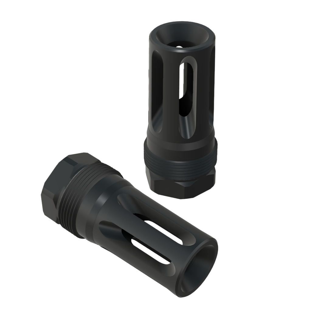 Comstock Full Size Flash Hider (5/8-24) Plan-B Suppressor Mount