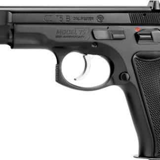 CZ 75-B 50TH ANNIVERSARY 9MM – FS 10RD BLACK POLYCOTE