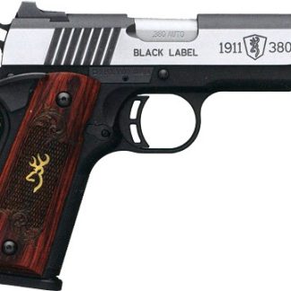 BROWNING 1911-380 BLACK LABEL – MEDALLION PRO 3.62″FS WOOD