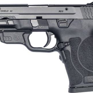 S&W SHIELD M2.0 M&P 9MM EZ – BLACK NO SAFETY RED LASER