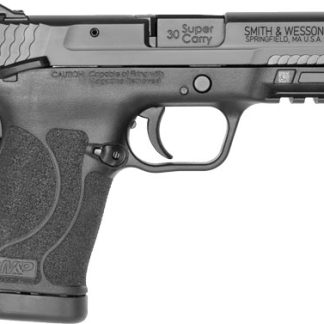 S&W SHIELD EZ 30 SUPER CARRY – BLACKENED SS/BLK THUMB SAFETY