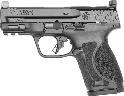 S&W M&P9 M2.0 COMPACT 9MM 3.6″ – 15-SH OPTICS READY NO SFTY BLK