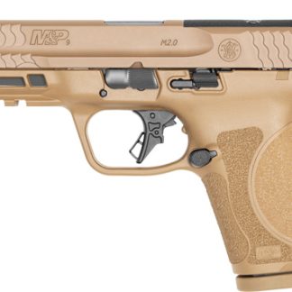 S&W M&P9 M2.0 COMPACT 9MM 4″ – 15-SH OPTICS READY NO SFTY FDE