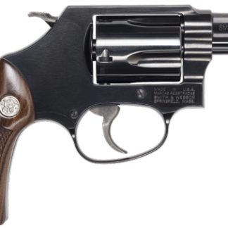 S&W 36 CLASSIC 38SPL+P 1.875″ – FS BLUED CHECKERED WOOD NO LOK