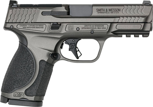 S&W M&P9 M2.0 METAL COMPACT 4″ – 9MM 15-RD NO SAFETY TUNG GREY - Image 2