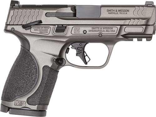 S&W M&P9 M2.0 METAL COMPACT – 3.6″ 9MM 15-RD SAFETY GREY
