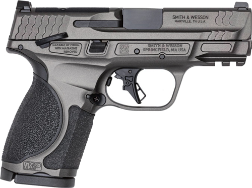 S&W M&P9 M2.0 METAL COMPACT – 3.6″ 9MM 15-RD SAFETY GREY - Image 2