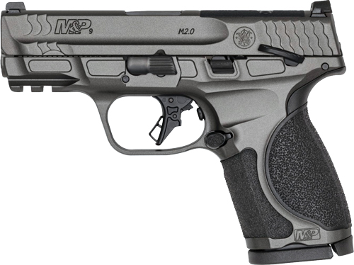 S&W M&P9 M2.0 METAL COMPACT – 3.6″ 9MM 10-RD SAFETY GREY