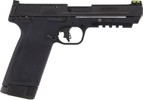 S&W M&P 22WMR 4.35″BBL 4-30RD – MAGS OPTIC CUT SAFETY BLK BUND