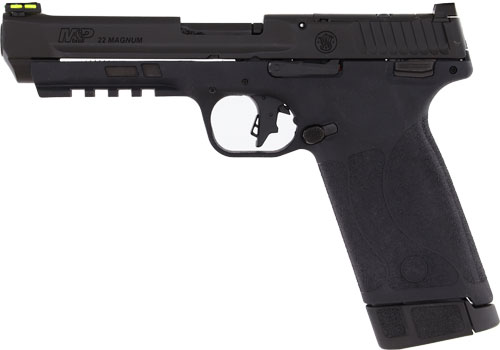 S&W M&P 22WMR 4.35″BBL 4-30RD – MAGS OPTIC CUT SAFETY BLK BUND - Image 2