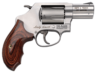 S&W 60LS 357 2.125″ FS 5-SHOT – SS ROUND BUTT WOOD COMBAT