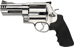 S&W 500 500SW 4″ AS 5-SHOT – STAINLESS STEEL RUBBER