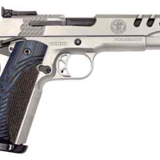 S&W 1911 PERFORMANCE CENTER – 45ACP 5″ AS SS G10 GRIPS