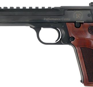 S&W 41-OR 22LR 5.5″ HB AS – 10SH OPTICS READY BLUE WOOD