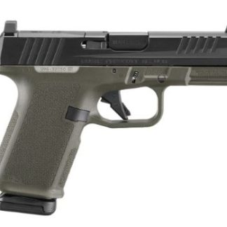 RUGER RXM 9MM LUGER 4.5″ ADJ – 15-SHOT OD GREEN GRIP THREADED