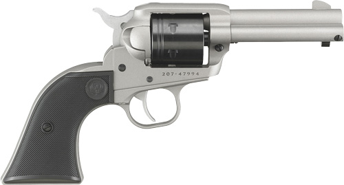 RUGER WRANGLER 22LR 3.75″ – FS 6-SH SILVER SYNTHETIC