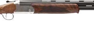 STEVENS 555E O/U 16GA 28″ MC5 – SILVER ENGRAVED/WALNUT