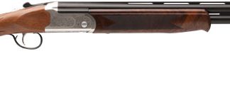 STEVENS 555E O/U 20GA 26″ MC5 – SILVER ENGRAVED/WALNUT
