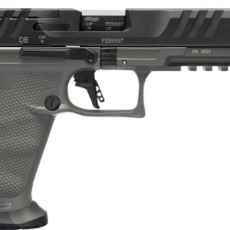 WALTHER PDP OR PRO SD 9MM 5.1″ – 18-SHOT GRAY POLYOMER FRAME