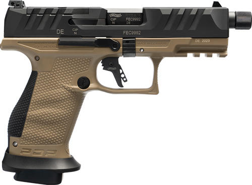 WALTHER PDP COMPACT PRO SD 9MM – 4.6″ 18-SHOT TAN FRAME