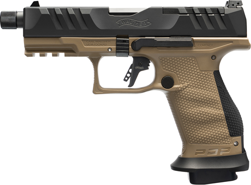 WALTHER PDP COMPACT PRO SD 9MM – 4.6″ 18-SHOT TAN FRAME - Image 2
