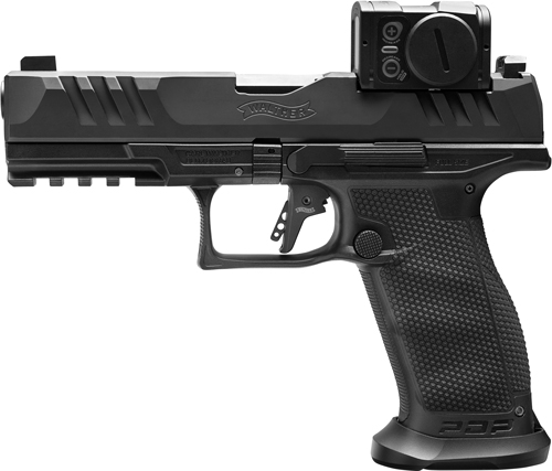 WALTHER PDP PRO ACRO INSTALLED – 9MM 4.5″ 18-SHOT BLACK FRAME - Image 2