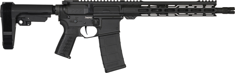 CMMG PISTOL BANSHEE MK4 300AAC – 12.5″ 30RD W/RIP BRACE BLACK