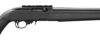 RUGER 10/22 CARBINE 22LR – BLACK SYNTHETIC W/SCOPE BASE