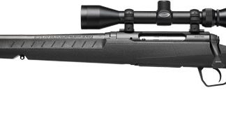 SAVAGE AXIS XP 7MM-08 20″ LH – COMPACT W/3-9X40 BLACK/BLACK