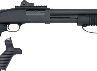 MOSSBERG 590SPX 12GA 3″ 18.5″ – 6RD ADJ STOCK BLUED/SYN