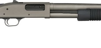 MOSSBERG 590A1 12GA 3″ 7RD – 18.5″ CYL. SYN CERAKOTE GREY