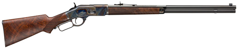 WINCHESTER MODEL 1873 DELUXE – SPORTER 357/38SP BLUED/WALNUT