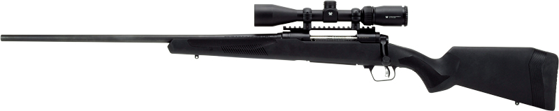 SAVAGE 110 APEX HUNTER XP – 22-250 LH BLACK/BLACK ADJ LOP