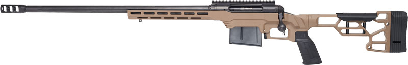 SAVAGE 110 PRECISION LH 6.5CM – 24″ MDT LSS XL CHASSIS FDE