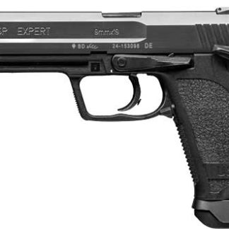 HK USP9 EXPERT V1 DA/SA 9MM – 5.19″BBL 2-18RD JET FUNNEL BLK