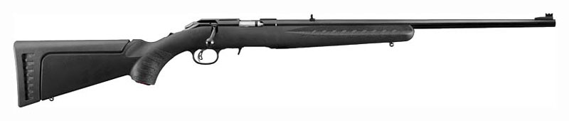 RUGER AMERICAN 17HMR 9-SHOT – 22″ MATTE BLACK COMPOSITE